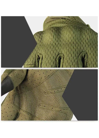 Тактичні рукавички FQ2023 (Оливкові) розмір XL No Brand (339866242)