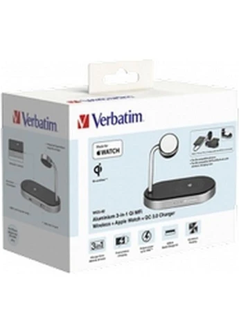 Зарядное устройство 3in1 Apple Watch and iPhone Charging Stand (49556) Verbatim (390931620)