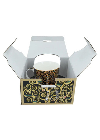 Набір чашка з блюдцем Г. Клімт Дерево життя, 230 мл (532-0061) Carmani (366336554)