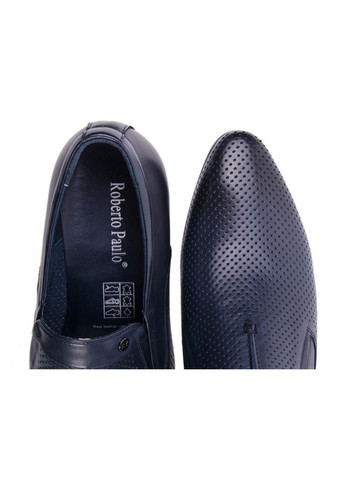 Темно-синие туфли 7152502 цвет тёмно-синий Roberto Paulo