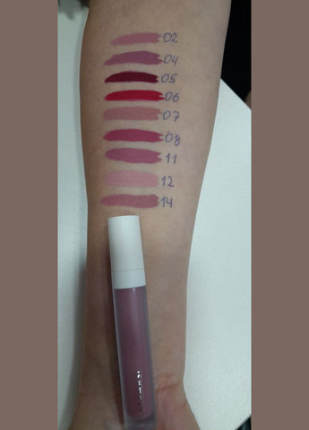 Рідка Матова Помада 06 Red Love 4 г Farmasi (295265856)