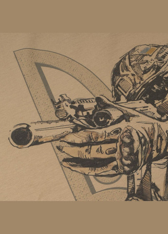 Футболка з малюнком UA Special Forces Tan 499 P1G (315822447)