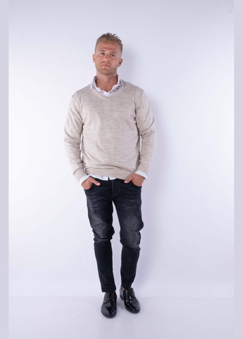 Бежевий демісезонний пуловер (бежевий) Time of Style