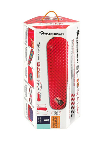 Надувной коврик Comfort Plus Insulated Mat 2020, 183х55х6.3см, Red от Sea To Summit (334670473)