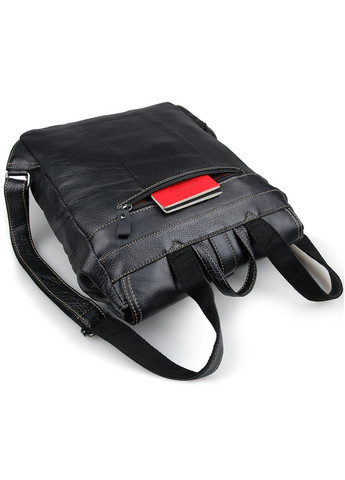 Рюкзак чоловічий шкіряний 14377 Чорний Vintage (301871658)