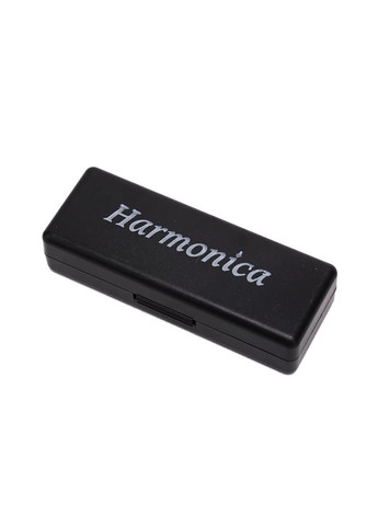Губная гармошка Harmonica Блюзовая Черная No Brand (347641142)