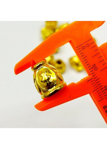 Кінцівка (наконечник) для шнура 5мм, золото Plus-plus (354799118)