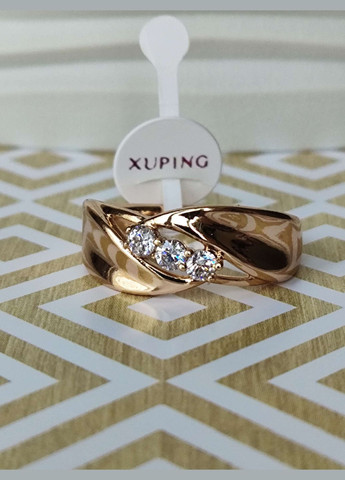 Каблучка позолочена ксюпінг xuping позолота медичне золото Xuping Jewelry (337114050)