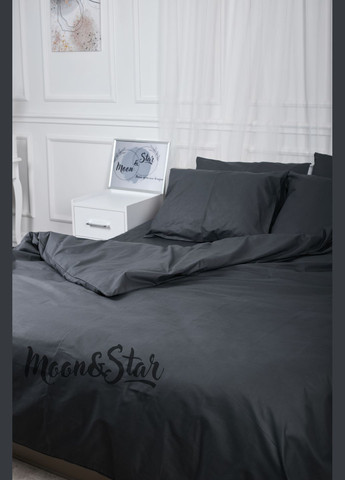 Комплект постільної білизни Дитячий 110х140 наволочки 2х50х50 Sweat Gray Бязь Gold Люкс (MS-830000018) Moon&Star SweatGray (293173248)
