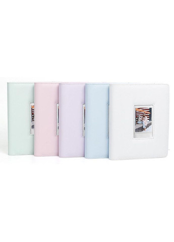 Фотоальбом голубой для Instax Mini (12, 11, 40, 70, 90, 99, EVO, Link, Liplay) Polaroid 300, Z2300 на 288 фото Fujifilm (333339526)