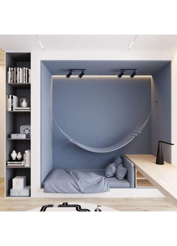 Накладний поворотний світильник ML311-2 під лампу чорний Feron (365650848)