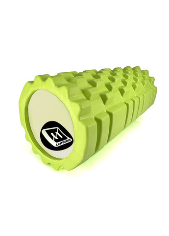 Масажний ролик Grid Roller 33 см v.1.1 Салатовий EasyFit (372162023)
