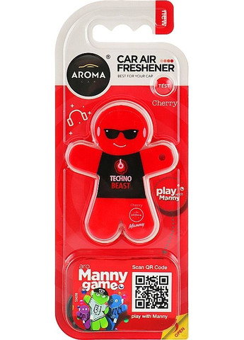 Ароматизатор "Cherry" для автомобиля Manny 8g (2-946899) Aroma Car (369789862)
