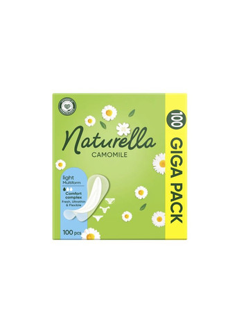 Ежедневные прокладки Samomile Light Multiform 100 шт. (8001090603760) Naturella (315346161)