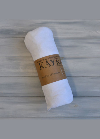 Простынь 180 x 200 +25 см махровая на резинке Kayra (345707633)