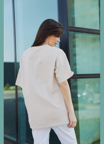 Футболка жіноча oversize "California" бежева (М130.6) UMON - (324796319)