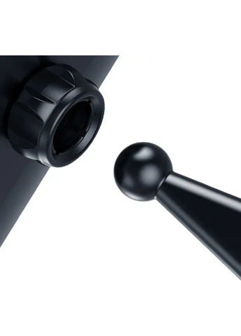 Тримач для телефона на підголівники передніх сидінь в автомобіль з регулюванням довжини нахилу 19.5 см (478977-Prob) Чорний Unbranded (315319183)