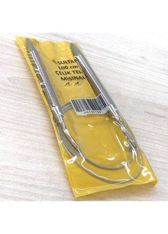2 мм, жовті – кругові спиці на тросі 100см Sultan Plus-plus (352746206)
