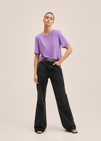 Футболка з плечиками оверсайз Mango - (327464326)