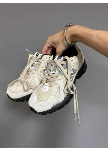 КРОСІВКИ ЖІНОЧІ NEW BALANCE 1906R BEIGE BLACK НЬЮ БЕЛАНС 1906R No Brand чорні демісезони (368870333)