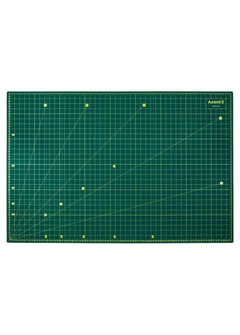 Макетний Килимок для різки A3, самовідновлювальний 45*30 см, зелений Axent (326842740)