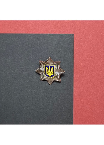 Значок Емблема Національної поліції (6191) Dobroznak (365246289)