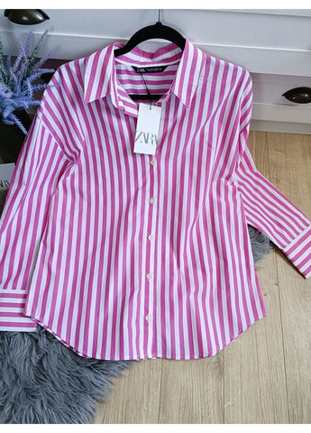 Розовая рубашка Zara