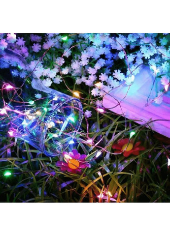 Світлодіодна гнучка кімнатна гірлянда краплі роси з роботою від USB батарейок 5 м 50 Led (478699-Prob) Різнокольорова Unbranded (308894401)