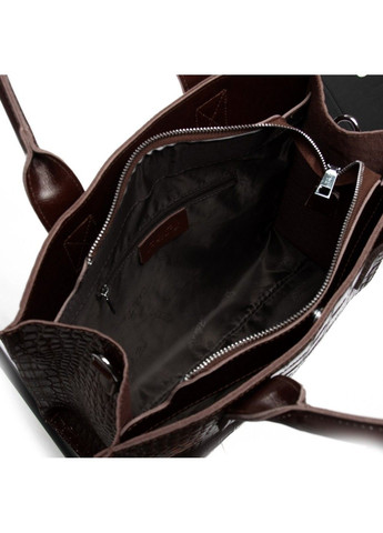 Жіноча шкіряна сумка через плече 8804 brown Alex Rai (370766798)