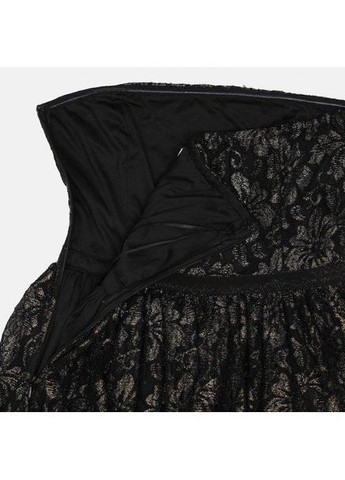 Чорна вечірня сукня,чорний в золотисті візерунки,camaïeu Camaieu