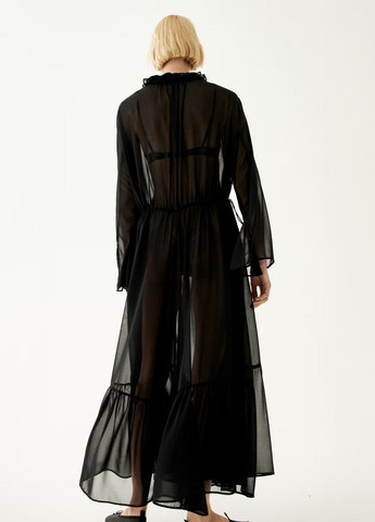 Черное праздничный платье H&M однотонное