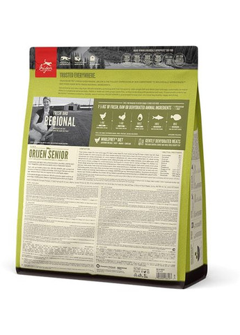 Сухой корм для пожилых собак всех пород Senior 2 кг (o18620) Orijen (280951574)