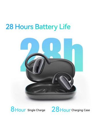 Бездротові навушники AilyBuds Clear Bluetooth 5.3 Black QCY (306852113)