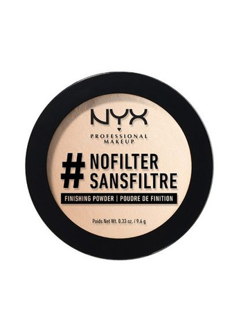 Компактна фіксуюча пудра NoFilter Finishing Powder 01 Alabaster (NFFP01) NYX Professional Makeup (279364288)