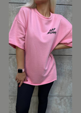 Женская футболка оверсайз с принтом на спине. MonCher - (346474809)