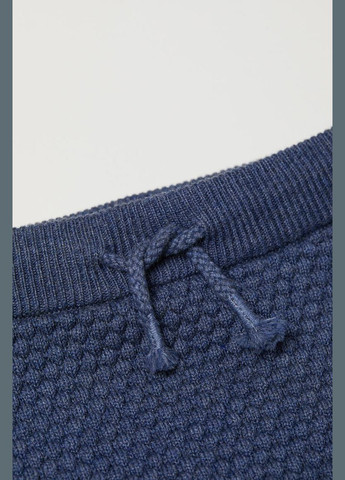 Темно-синие повседневный, кэжуал демисезонные брюки джоггеры H&M