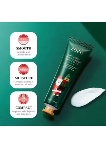 Подарунковий набір зволожуючих кремів Zozu для рук Merry Christmas 5 штук х 30г No Brand (366672501)