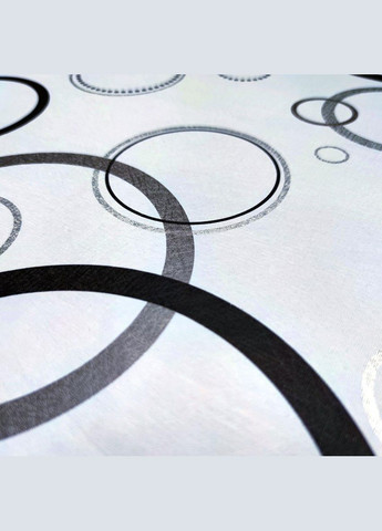 Самоклеящаяся пленка серебряные круги 0,45х10м 3DPanda-1201 Sticker Wall (323154761)