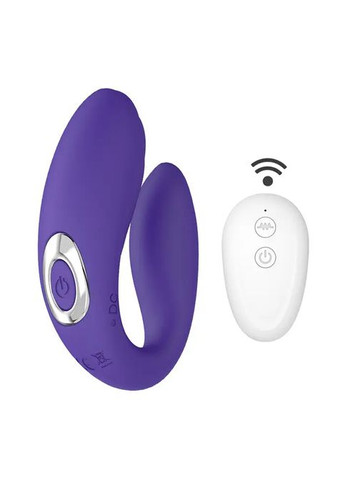 Вібратор Подвійний з Пультом управління жіночий стимулятор клітора та точки g для Пари на Акумуляторі China INT 1A0104A (360880109)
