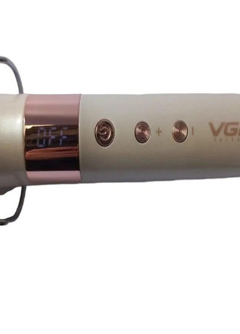 Плойка для завивки волос V 599 керамическая для локонов тройная Золотистая VGR (302243308)