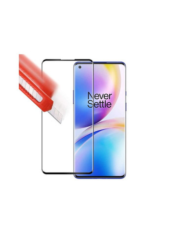 Защитное стекло 3D Full Glue для OnePlus 8 Black (0.33 мм) Mocolo (324234260)