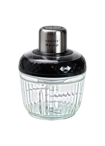 Чоппер подрібнювач 2в1 з чашами 0,5 та 3 літра 800 Вт для кухні універсальний кухонний прилад ProDobro (364190060)