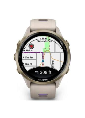Смарт-годинник (m485705) Garmin Forerunner 970, French Gray/Indigo, GPS (366569013)