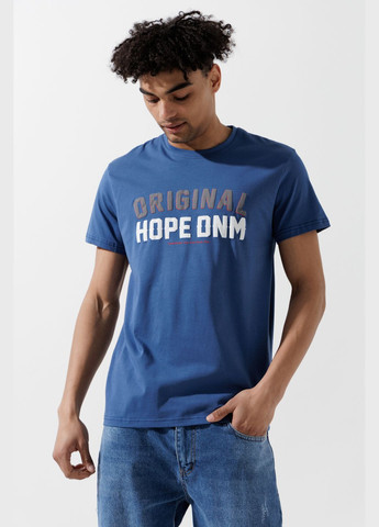 Синяя футболка Hope