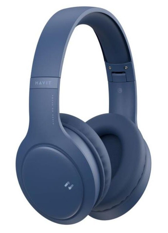 Навушники бездротові H633BT, Blue, Bluetooth 5.1, мікрофон, динаміки 40 мм, Type-C, 350 mAh (HV-H633BT) Havit (314779798)