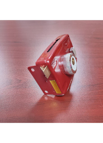 Замок накладний 14-04 червоний 101 No Brand (362492467)