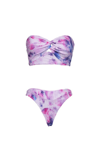 Фиолетовый летний купальник No Brand