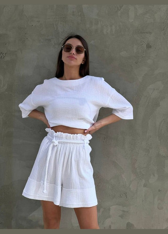 Женский комплект из муслина Reload - Summer, белый No Brand (322700203)