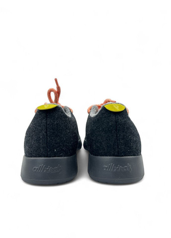 Серые мужские кроссовки allbirds wool runner scarlet tanager, размер 41/42 стелька 26.5 темно Ryka