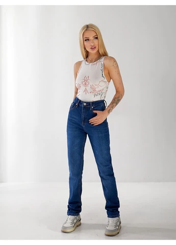 Джинсы Holo Mom женские Fashion - (382372827)